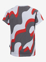 Sam 73 Tricou cu model pentru băieți gri și roșu SAM 73 Oscar