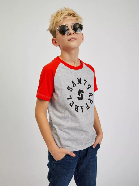 Sam 73 Tricou gri pentru băieți SAM 73