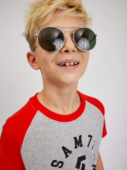Sam 73 Tricou gri pentru băieți SAM 73