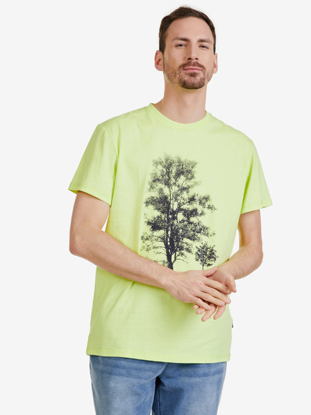 Sam 73 Tricou galben pentru bărbați SAM 73 James