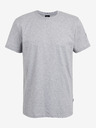 Sam 73 Tricou bărbătesc gri deschis cu dungi SAM 73 Freddie