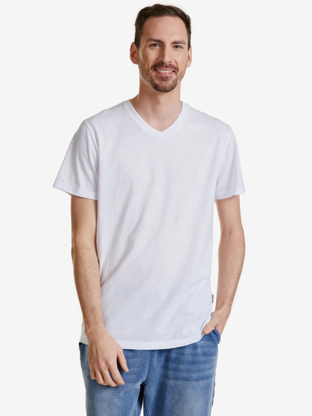 Sam 73 Tricou alb pentru bărbați SAM 73 Leonard