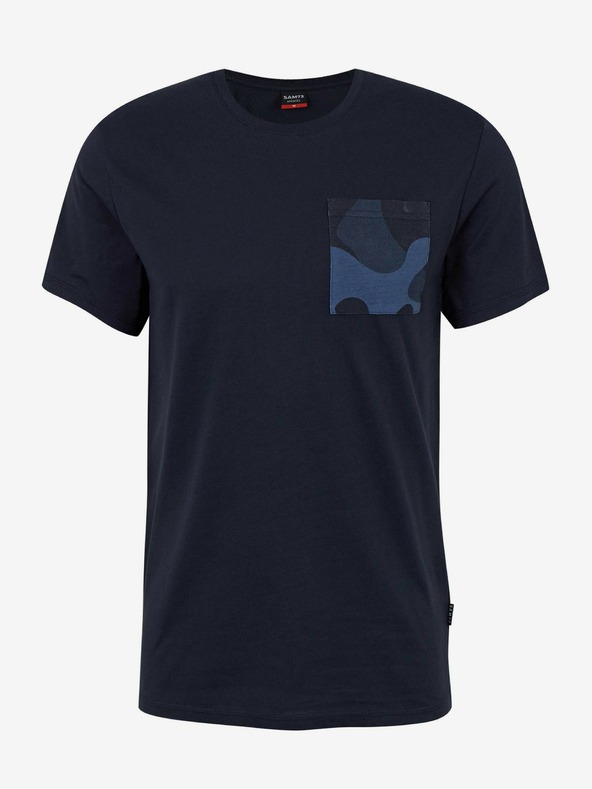 Sam 73 Tricou albastru închis pentru bărbați SAM 73 Sean