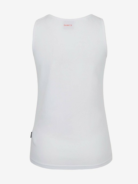 Sam 73 Tank top alb pentru femei SAM 73 Simone