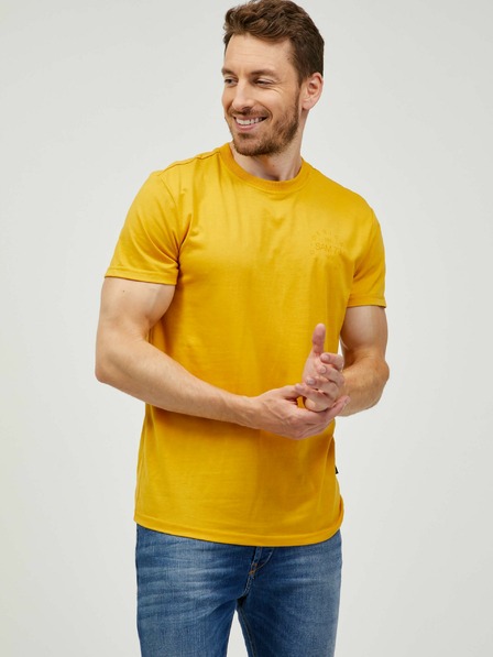 Sam 73 Tricou bărbați muștar SAM 73 Sepot