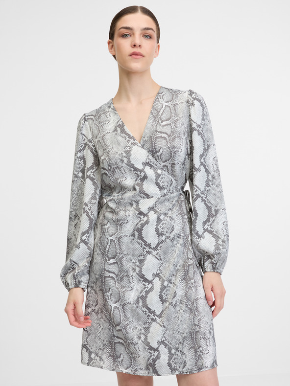 Orsay Rochie alb-negru și alb pentru femei ORSAY