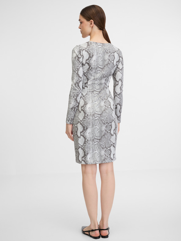 Orsay Rochie alb-negru și alb pentru femei ORSAY