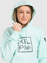 Kilpi Hanorac cu glugă din bumbac pentru femei Kilpi NIKY-W Mint
