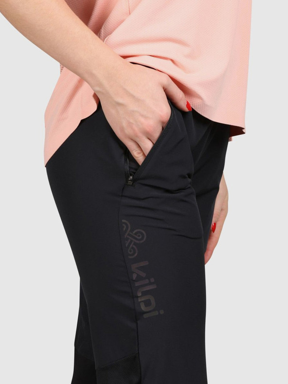 Kilpi Kilpi HEYES-W Pantaloni de alergare pentru femei Negru