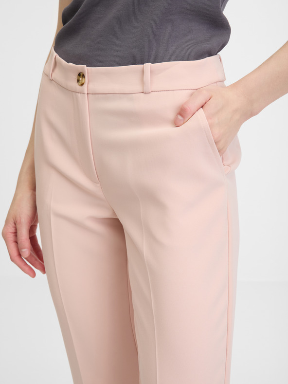 Orsay Pantaloni roz deschis pentru femei ORSAY