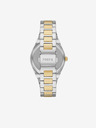 Fossil Ceas de damă Fossil Scarlette argintiu auriu