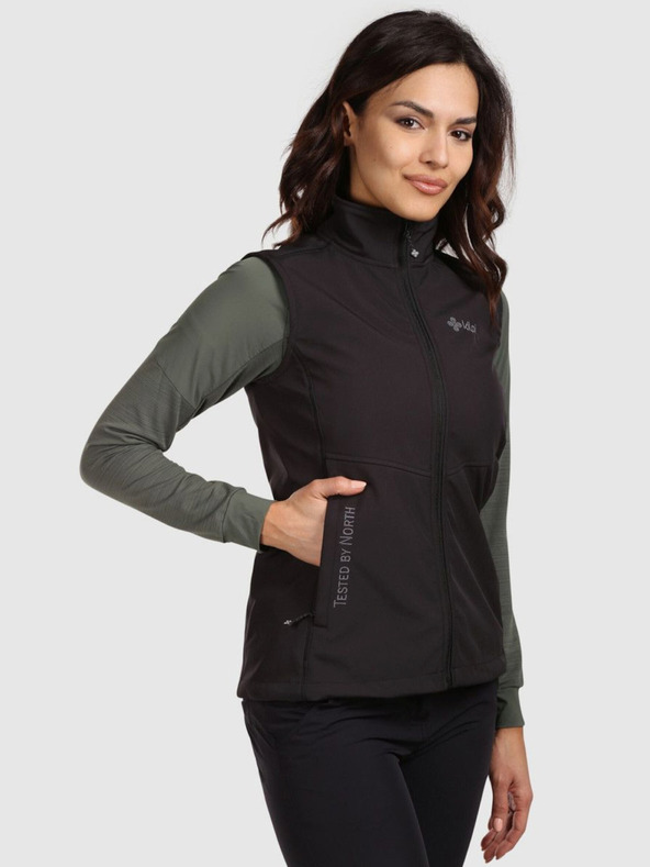 Kilpi Vestă Softshell pentru femei Kilpi SOIL-W Negru
