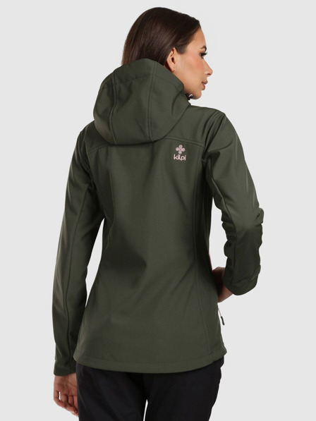 Kilpi Jachetă softshell pentru femei Kilpi RAVIA-W Verde închis