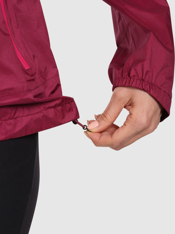 Kilpi Jachetă Hardshell pentru exterior Kilpi HURRICANE-W pentru femei Roșu închis