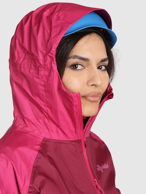 Kilpi Jachetă Hardshell pentru exterior Kilpi HURRICANE-W pentru femei Roșu închis