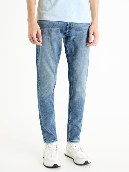 Celio Blugi slim fit albastru pentru bărbați Celio Dofine