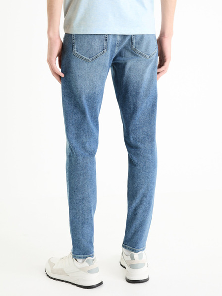 Celio Blugi slim fit albastru pentru bărbați Celio Dofine