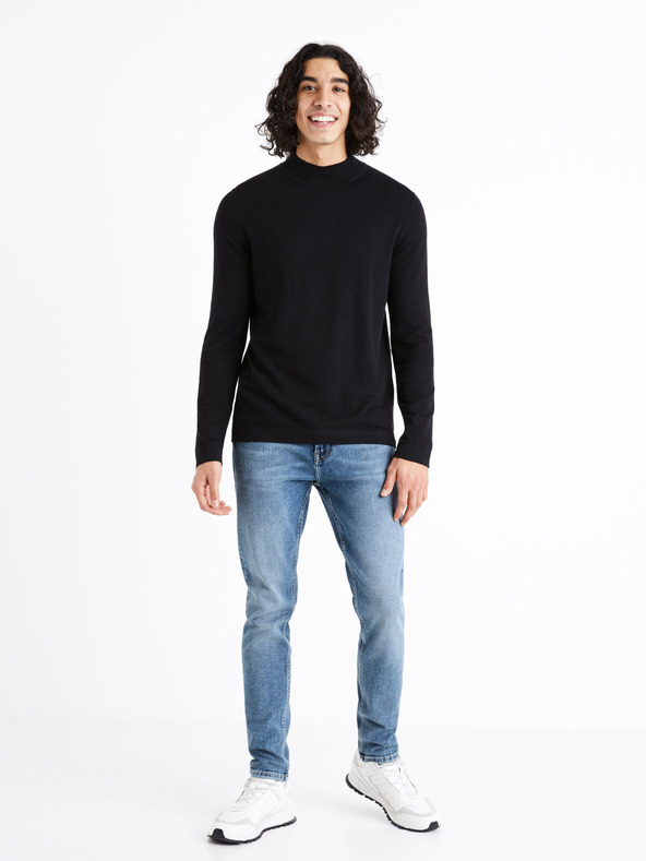 Celio Blugi slim fit albastru pentru bărbați Celio Dofine