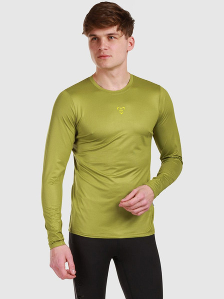 Kilpi Tricou funcțional cu mânecă lungă pentru bărbați Kilpi SPOLETO-M Verde