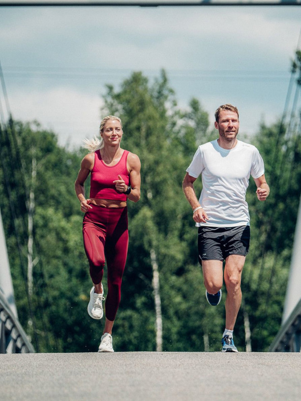 Kilpi Tricou funcțional pentru bărbați Kilpi DIMA-M Alb