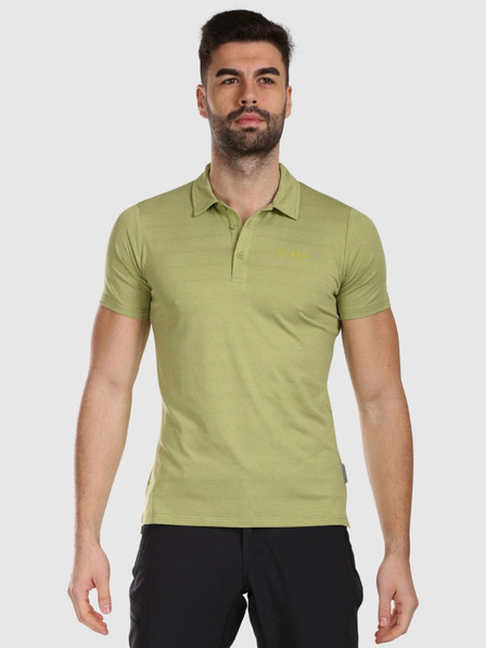 Kilpi Tricou polo funcțional pentru bărbați Kilpi OLIVA-M Verde