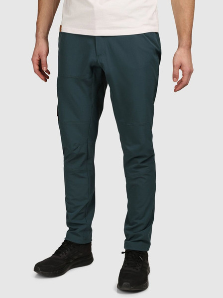 Kilpi Pantaloni de exterior pentru bărbați Kilpi LIGNE-M Verde închis