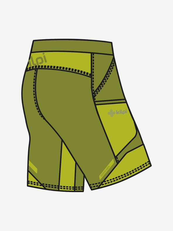 Kilpi Pantaloni scurți Kilpi BREADY-M Verde, bărbați