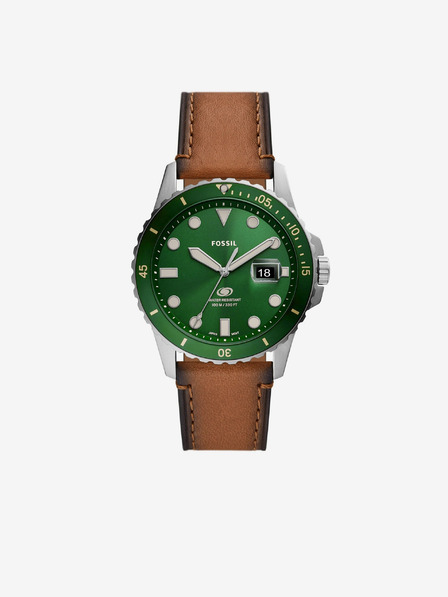 Fossil Ceas Fossil Blue argintiu pentru bărbați