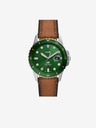 Fossil Ceas Fossil Blue argintiu pentru bărbați