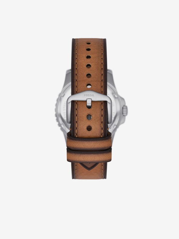 Fossil Ceas Fossil Blue argintiu pentru bărbați