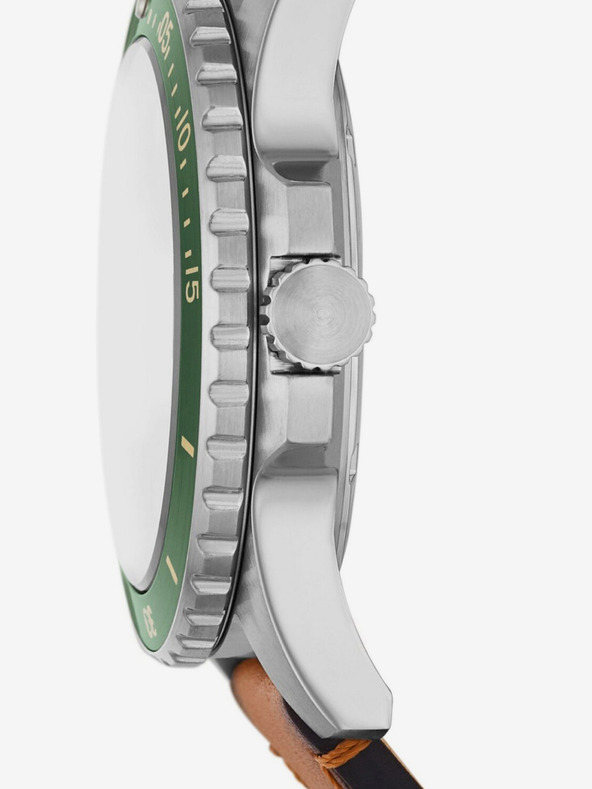 Fossil Ceas Fossil Blue argintiu pentru bărbați