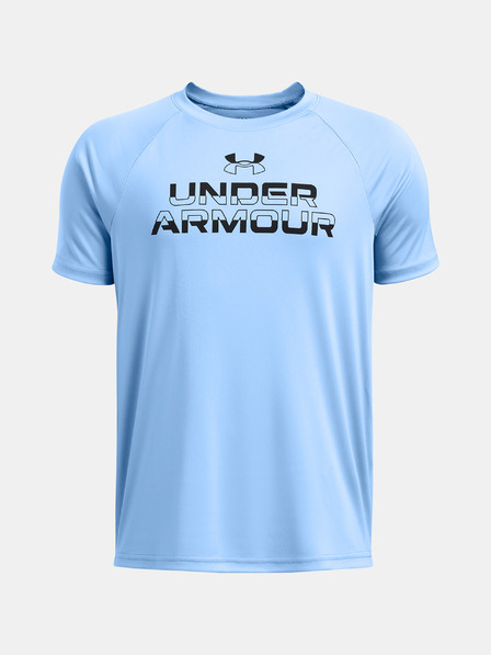 Under Armour Tricou pentru băieți Under Armour UA Tech Split Wordmark SS