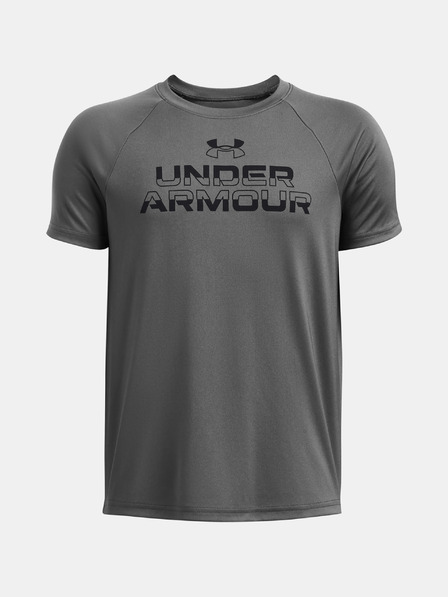 Under Armour Tricou pentru băieți Under Armour UA Tech Split Wordmark SS