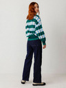 SKFK SKFK Suéter Larhun Cardigan în carouri albastru-verde, pentru femei