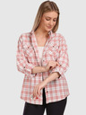 Kilpi Cămașă sport din flanel pentru femei Kilpi FLANNY-W Roz