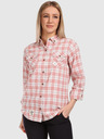 Kilpi Cămașă sport din flanel pentru femei Kilpi FLANNY-W Roz