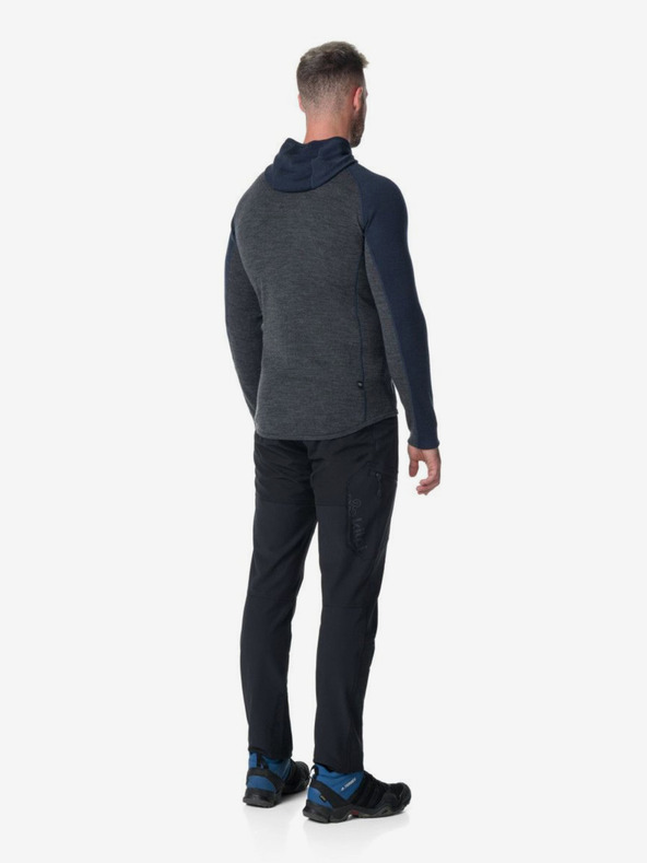 Kilpi Pulover cu glugă albastru închis pentru bărbați Kilpi Merini-M