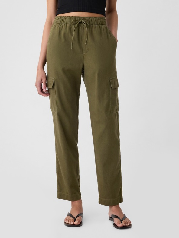 GAP Pantaloni cargo din twill GAP