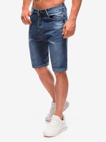 Edoti Pantaloni scurți din denim pentru bărbați Edoti