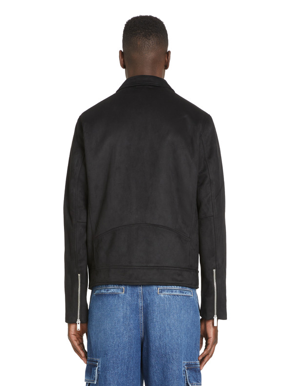 Celio Jufaster jachetă din piele de căprioară faux