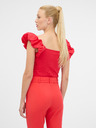 Orsay Tricou roșu cu mânecă scurtă pentru femei ORSAY