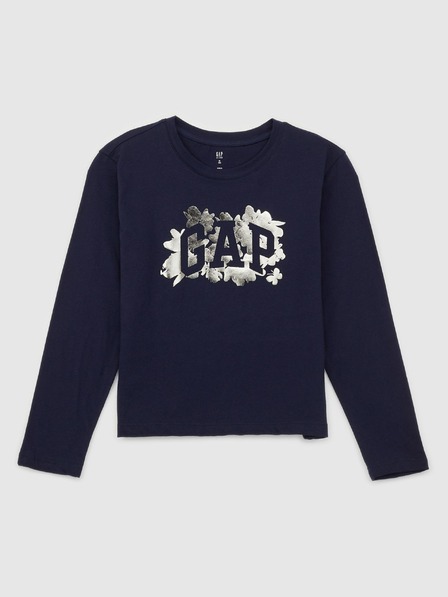 GAP Tricou cu logo metalic pentru copii GAP