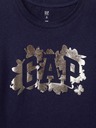 GAP Tricou cu logo metalic pentru copii GAP