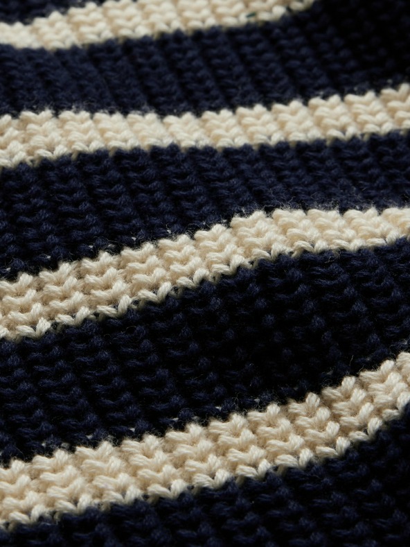 GAP Pulover oversize cu dungi pentru copii GAP
