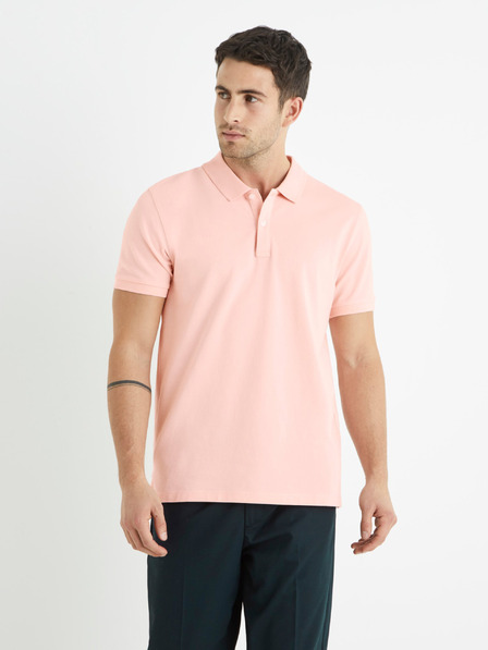 Celio Tricou polo roz deschis Celio Teone