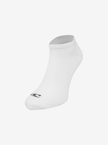 O'Neill Set de trei perechi de șosete unisex în alb O'Neill Sneaker