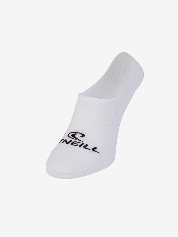 O'Neill Set de trei perechi de șosete unisex în alb O'Neill FOOTIE 3PK