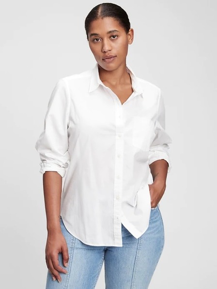 GAP Cămașă din poplin The Perfect Shirt GAP