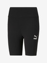 Puma Colanți scurți negri pentru femei Puma Classics