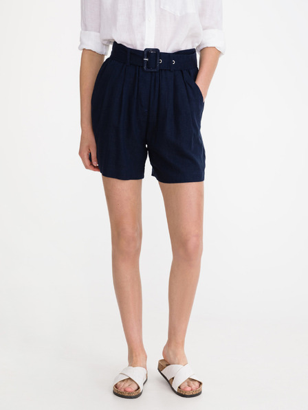 Vero Moda Pantaloni scurți pentru femei albastru închis cu in Vero Moda Amelia